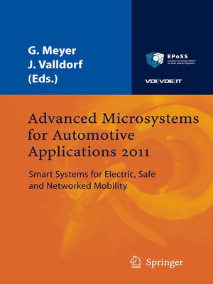cover image of Advanced Microsystems for Automotive Applications 2011